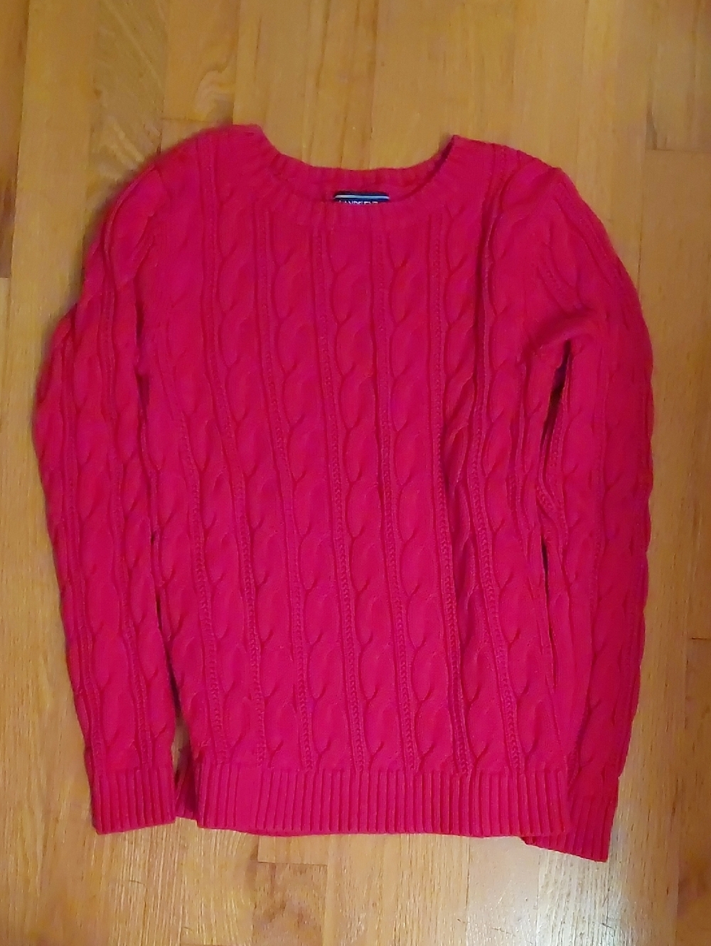 Bundle Ralph Lauren Vineyard Vines Lands End Eddie Bauer Cotton Cable Sweaters - Picture 8 of 16